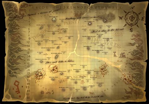 Sea Of Thieves Interactive Map - Maping Resources