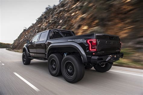 Driving the Hennessey Velociraptor 6x6: Maximum America in a 6-Wheel-Drive Ford F-150 Raptor