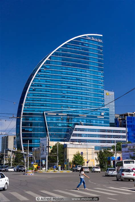 Photo of The Blue Sky hotel. Hotels and shops, Ulan Bator, Mongolia ...