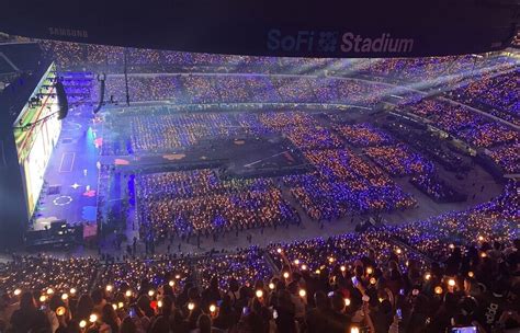 BTS fans paint LA purple at first in-person concert in 2 years