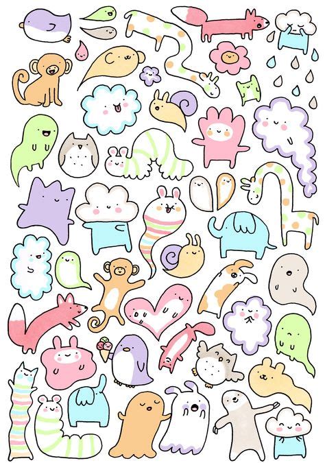 19 idee su Doodles Japanese Kawaii | cose da disegnare, lingua ...