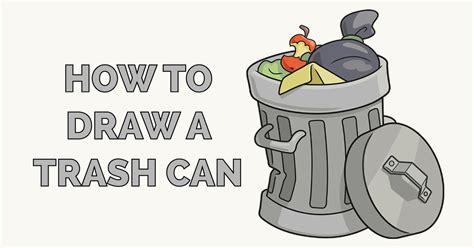 how to draw a garbage can - btslineartdrawingsimplejungkook