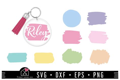 FREE Keychain SVG | Keychain background SVG - Craft House SVG