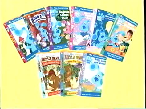 Blue's Clues and Little Bear VHS Tapes by Jack1set2 on DeviantArt