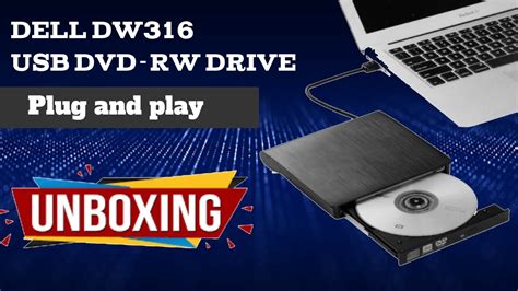 🔥 Dell DW316 USB DVD-RW Drive Unboxing | Best Dell External USB DVD-RW ...