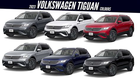 2023 Volkswagen Tiguan SE Colors - All Color Options - Images ...