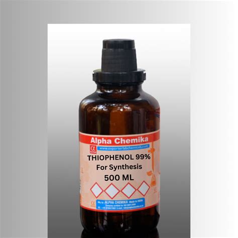 Liquid THIOPHENOL 99% For Synthesis at Rs 6069.5/1 litre in Mumbai | ID: 9204798348