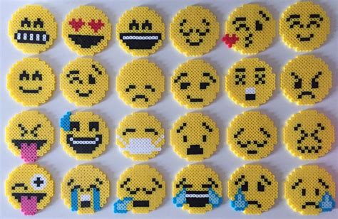 96 best Hama Beads - Emoji images on Pinterest | Hama beads, Pearler ...