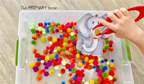 Elephant Themed Toddler School Activities | The Primary Brain