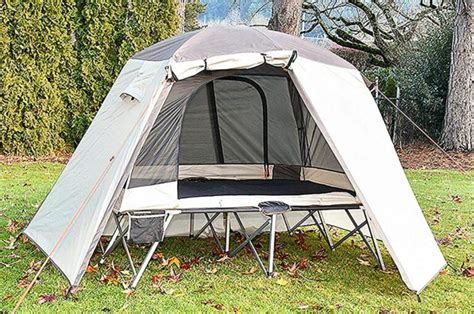 Timber Ridge 2 Person Quick Setup Full Fly Cot Tent Review | Best Tent Cots for Camping