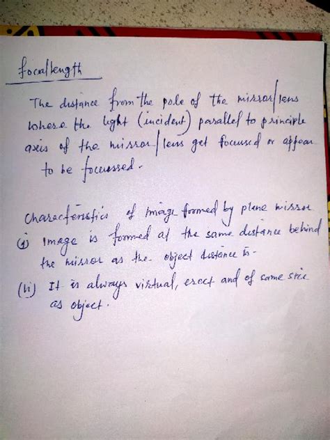 State the characteristics of the image formed by a plane mirror.