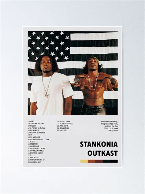 "Minimalist Stankonia Album Cover Poster" Poster for Sale by majarts75 | Redbubble