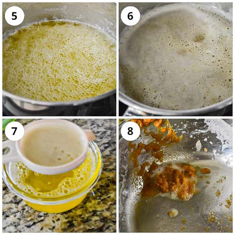 Homemade Ghee From Butter (Instant Pot and Stovetop) - Shweta in the ...