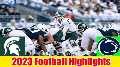 Michigan State vs penn state GAME HIGHLIGHTS HD | NCAAF Week 12|College Football 2023 - Win Big ...