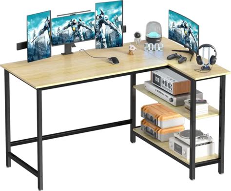 L SHAPED DESK-43INCH Gaming Desk,Computer Corner Desk,Home Office Writing Desk $45.99 - PicClick