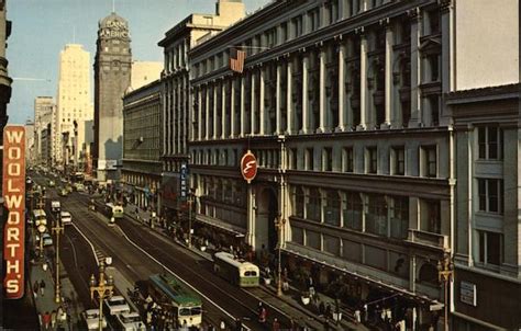 Market Street San Francisco, CA Postcard