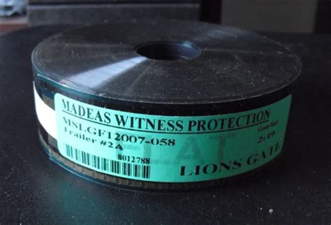 RARE MOVIE THEATER 35mm Movie Trailer Film Madea Witness Protection Great Cells $24.00 - PicClick