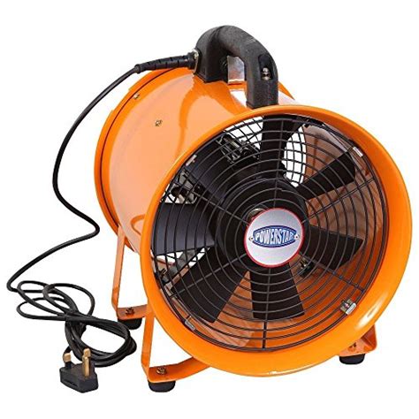 Industrial Extractor Portable Ventilator Air Axial Metal Blower Commercial Exhaust Workshop ...