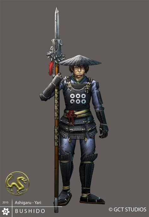 Ashigaru - Yari by dinmoney in 2020 | Character concept, Concept art characters, Fantasy armor