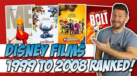 The Disney Post-Renaissance Films Ranked! (1999 to 2008) - YouTube