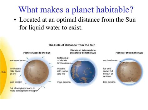 What are the characteristics of planet Earth that makes it habitable ...