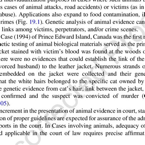 List of genetic markers useful for DNA analysis of domestic animals | Download Scientific Diagram