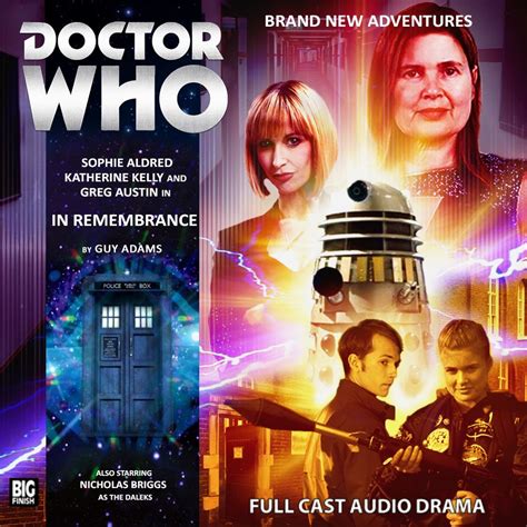 Alternate custom cover for the Big Finish Class/Doctor Who audio drama In Rememberance | Audio ...