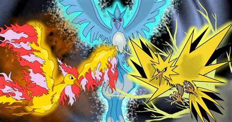 15 Surprising Facts About The Three Legendary Birds: Articuno, Zapdos ...