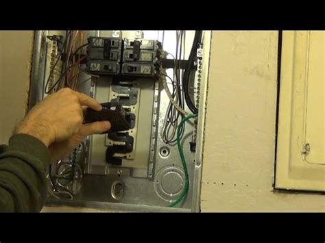 How to Install a Circuit Breaker - YouTube