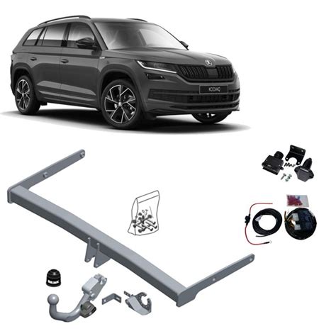 Skoda Karoq Kodiaq Detachable Towbar BRINK - Australia Tow Bars ...