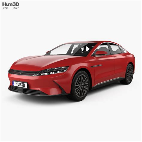 BYD Han EV 2020 3D model - Vehicles on Hum3D