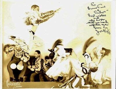 Jazz Dance Innovator JACK COLE Vintage Signed Photo | eBay