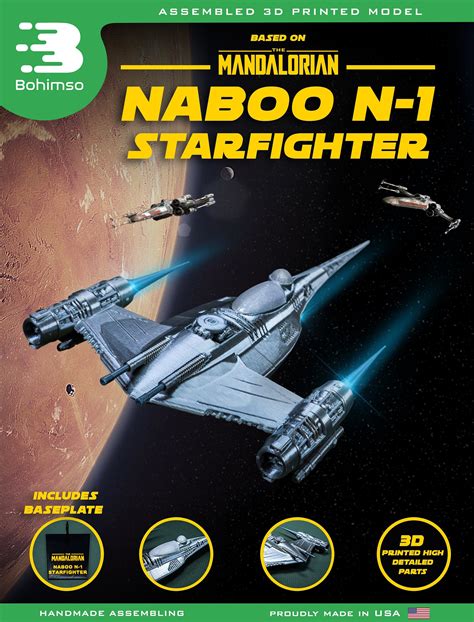 NABOO N-1 STARFIGHTER From the Mandalorian Star Wars Naboo - Etsy Canada