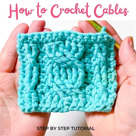 Crochet Cable Stitches Made Easy (How to Crochet Cables) - Stardust Gold Crochet