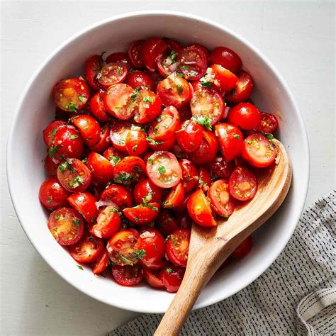 Marinated Cherry Tomato Salad