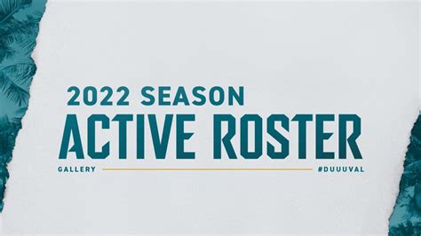 Photos | Jaguars 2022 Active Roster