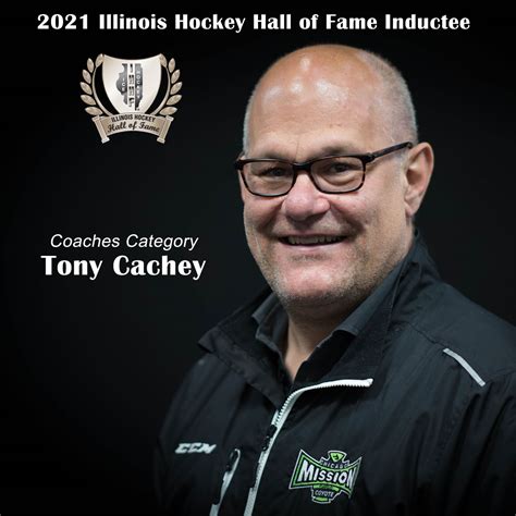 Cachey Getting Inducted into The Illinois Hockey Hall of Fame – Chicago Mission Tier I AAA Hockey
