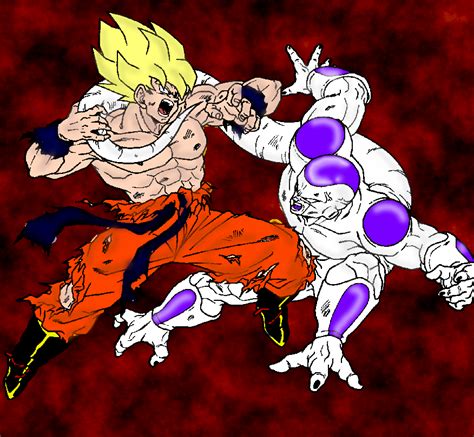 Image - Goku vs frieza by thelucasrbp-d40gw88.png | Dragon Ball Wiki | FANDOM powered by Wikia