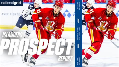 Islanders Prospect Report: Oct. 30, 2023 | New York Islanders