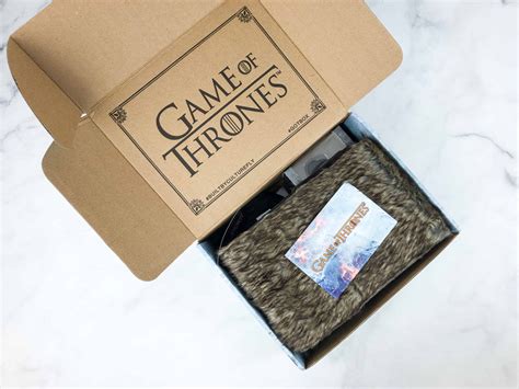 Game of Thrones Box Spring 2018 Review - Hello Subscription