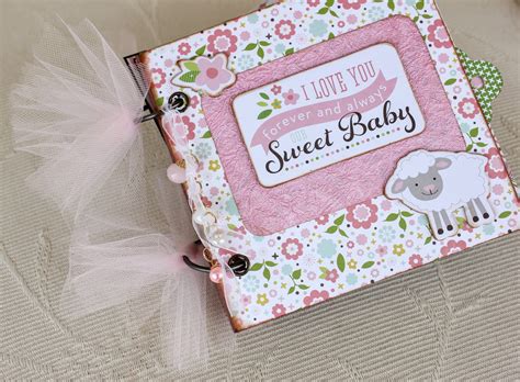 Contagiously Crafty: Handmade Baby Album