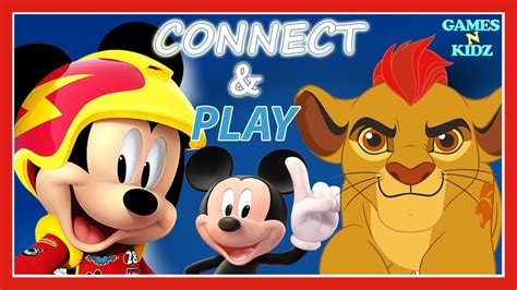 Mickey Mouse Clubhouse, Roadster Racers, The Lion Guard Connect & Play - Disney Junior App For ...