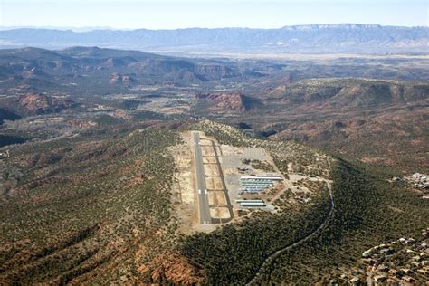 Sedona Airport stock photo. Image of elevated, hangers - 28797838