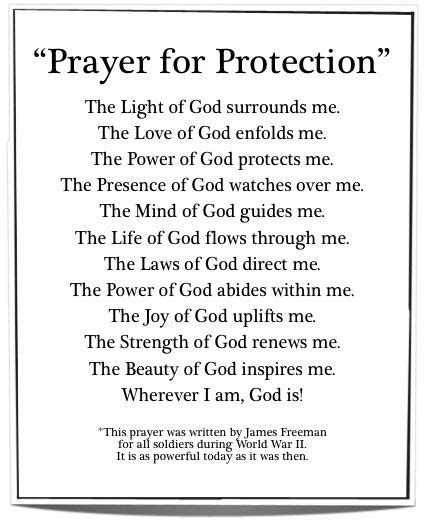 A Prayer for Protection