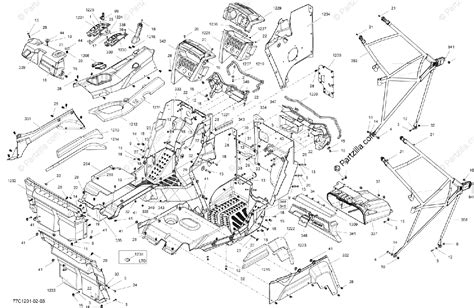 Can-Am Side by Side 2012 OEM Parts Diagram for Cab Interior | Partzilla.com