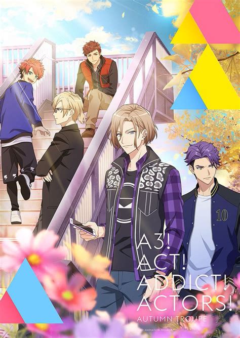 Crunchyroll - Meet The Autumn Troupe Members in TV Anime A3! SEASON AUTUMN＆WINTER Key Visual