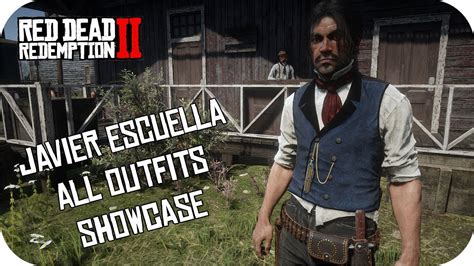 All Javier Outfits Showcase RDR2 Javier Escuella Model Clothing [RDR2 ...