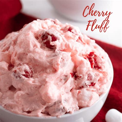 Easy Cherry Fluff Recipe (Big Batch) - Hostess At Heart