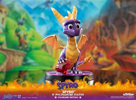 Spyro the Dragon PVC Collection Model Toy Statue Spyro 20 cm Cartoon ...