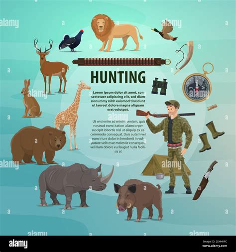 Lion hunting gazelle Stock Vector Images - Alamy